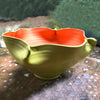 Large Tulip Bowl, Tangerine & Lime Matte - ZAN Home Decor