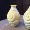Small Hand-Carved Swirl Vase - ZAN Home Decor
