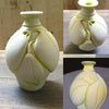 Intertwining-Leaf Hand-Carved Bud-Vase - ZAN Home Decor
